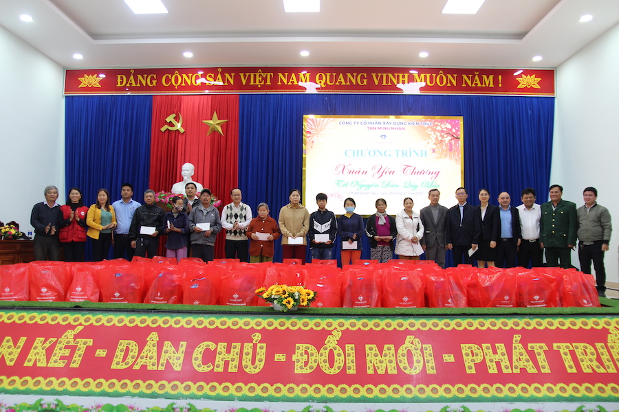 Tân Minh Nhân đồng hành cùng công tác an sinh xã hội – Tết Quý Mão năm 2023